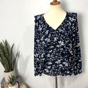 Loft floral top